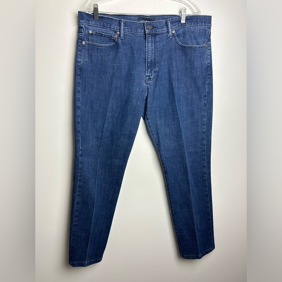 Lucky Brand Straight Blue Jeans Plus size 38/32 outdoor Work wear - Picture 2 of 11